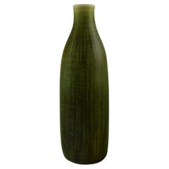 Edith Sonne for Saxbo, Bottle-Shaped Vase in Glazed Ceramics