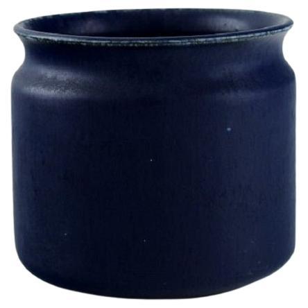 Edith Sonne for Saxbo, Vase in Glazed Ceramics, Mid-20th C For Sale