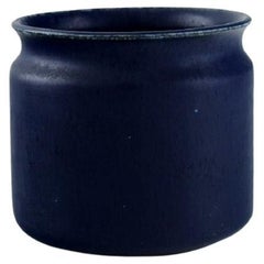 Edith Sonne per Saxbo, Vaso in ceramica smaltata, metà del XX secolo