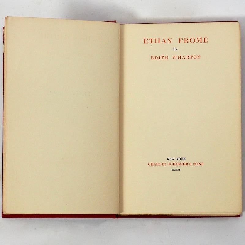 Américain Edith Wharton:: Ethan Frome:: première édition:: 1911 en vente