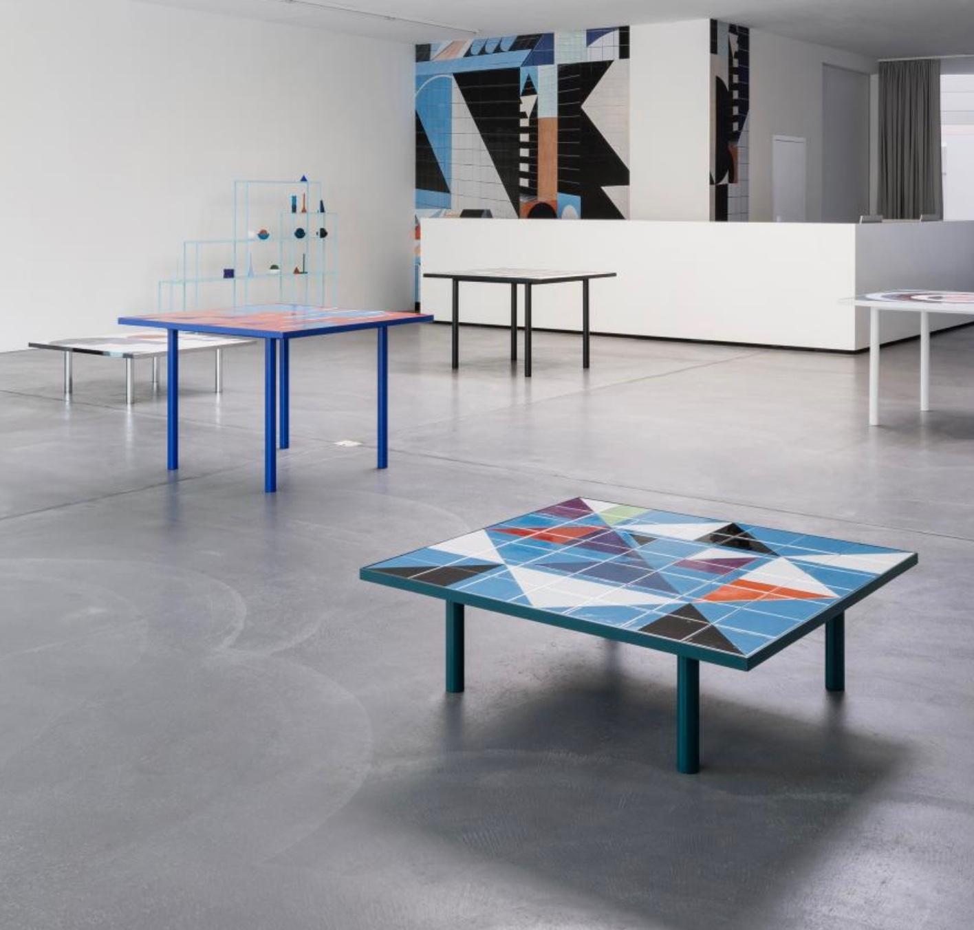 Hand-Crafted Edition Claudia Wieser 'GAME' Coffee Table for e15 Selected and von Bartha For Sale