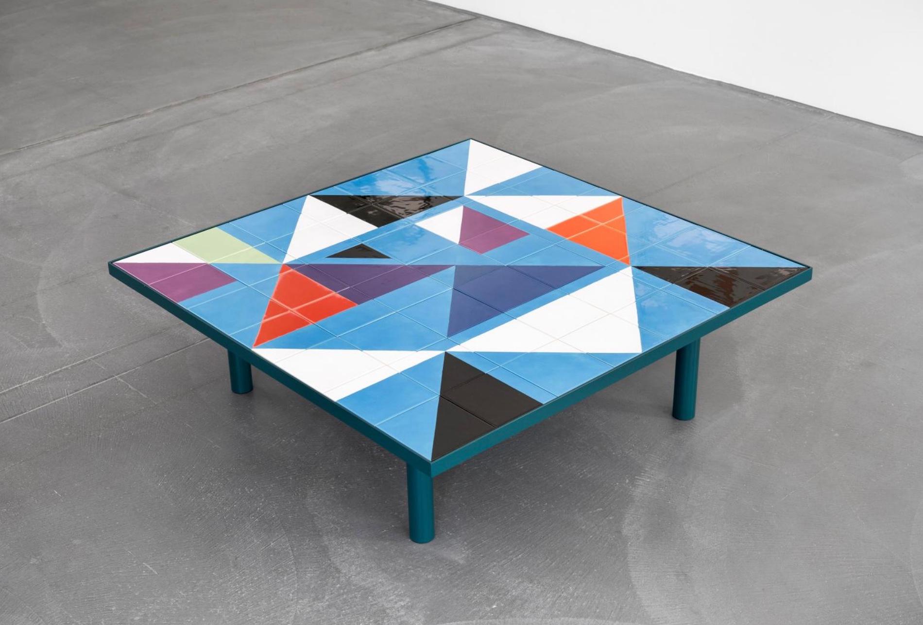 Modern Edition Claudia Wieser 'TRIANGLES' Coffee Table for e15 Selected and von Bartha For Sale