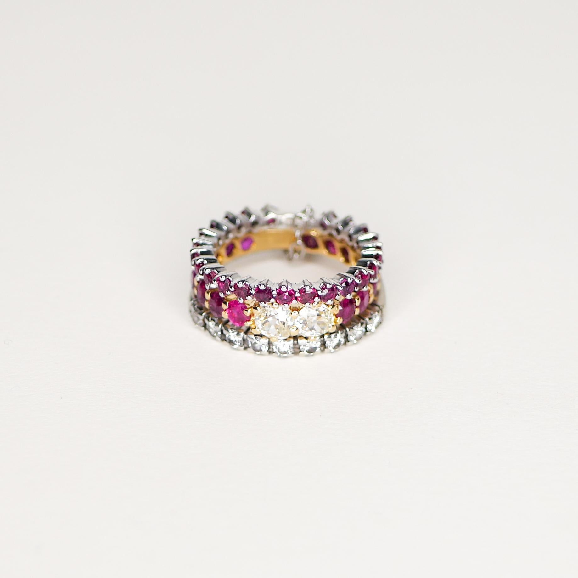 Born from the premise that jewellery, like works of art, is truly timeless, ÉDITION is a collection of upcycled vintage rings.

Each exclusive and numbered assembly, made in Paris, becomes a single jewel offering a new reading of the old.

American
