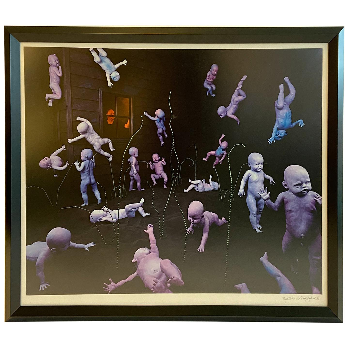 Edition Photo Lithograph by Sandy Skoglund 'Maybe Babies' Signed Numbered For Sale