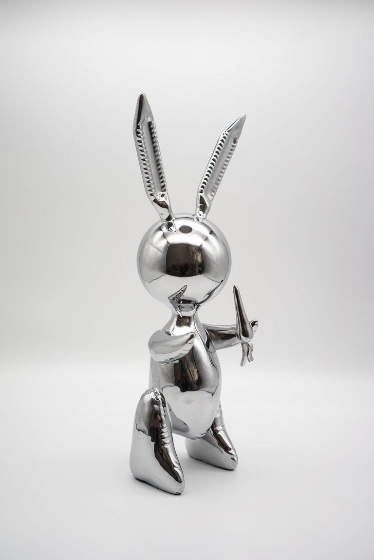 Edition studio - Balloon Rabbit (Silver) XL For Sale at 1stDibs