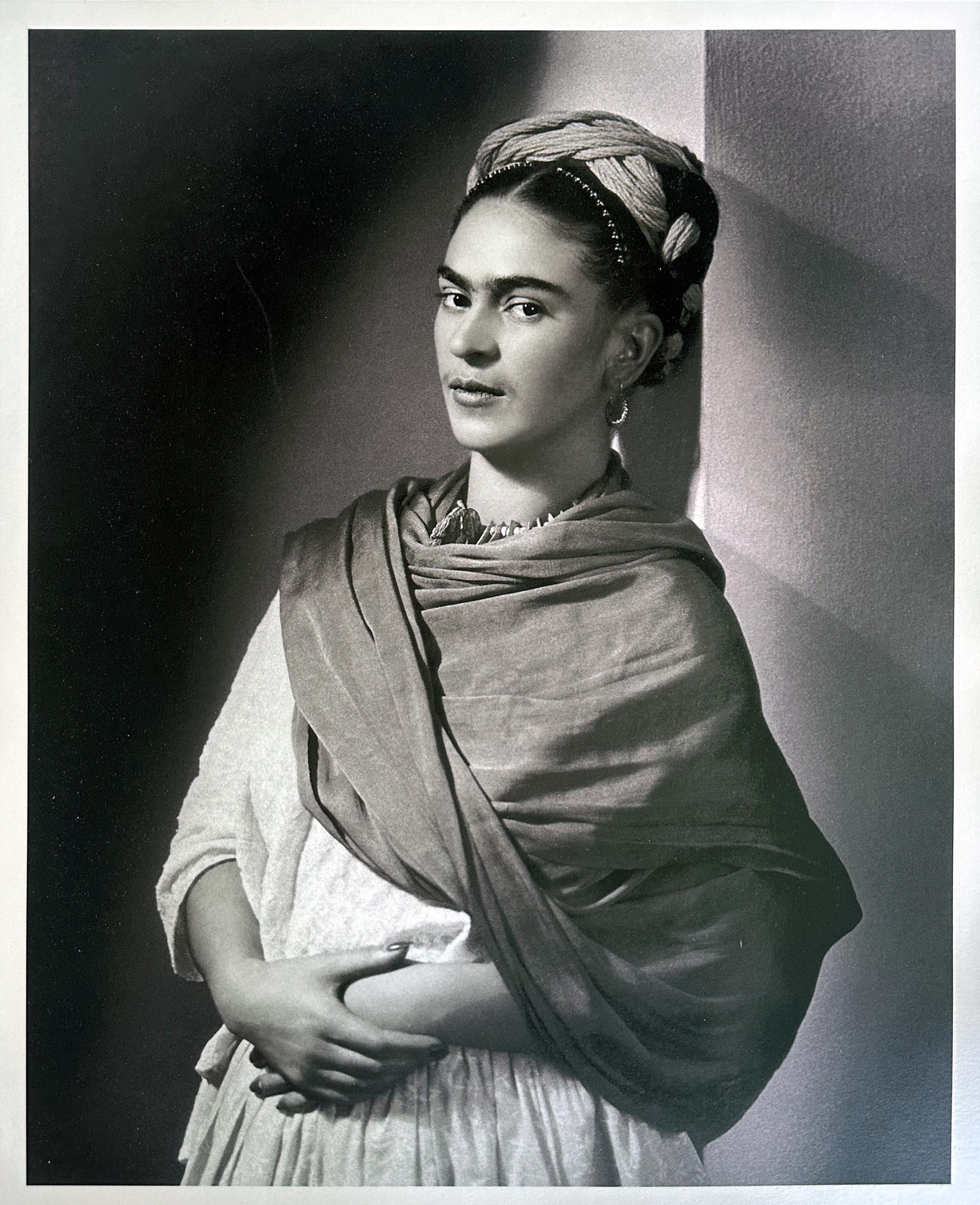 Editioned Frida Kahlo the Breton Portrait Nickolas Muray In Good Condition For Sale In Atlanta, GA