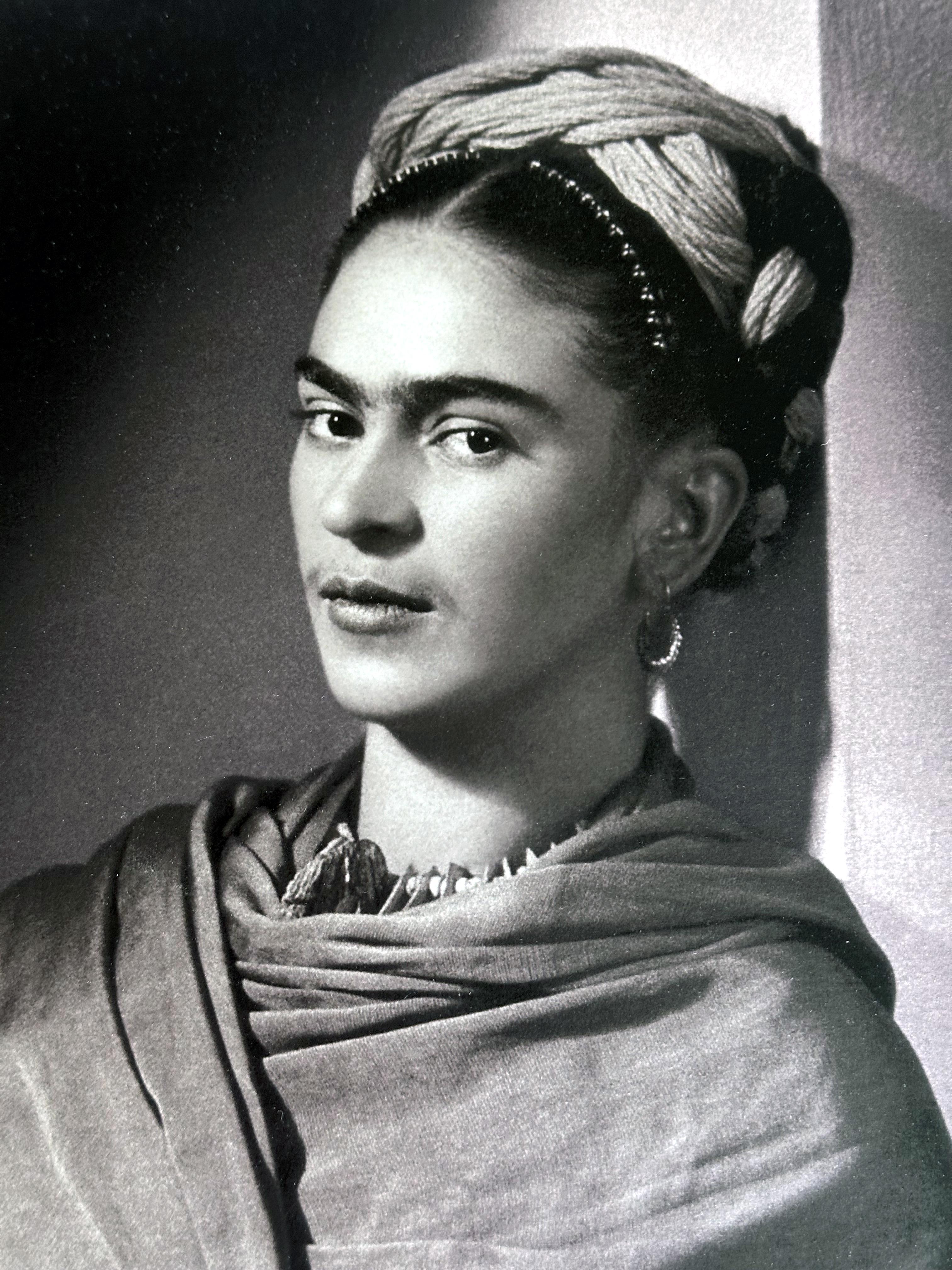 Mid-20th Century Editioned Frida Kahlo the Breton Portrait Nickolas Muray For Sale