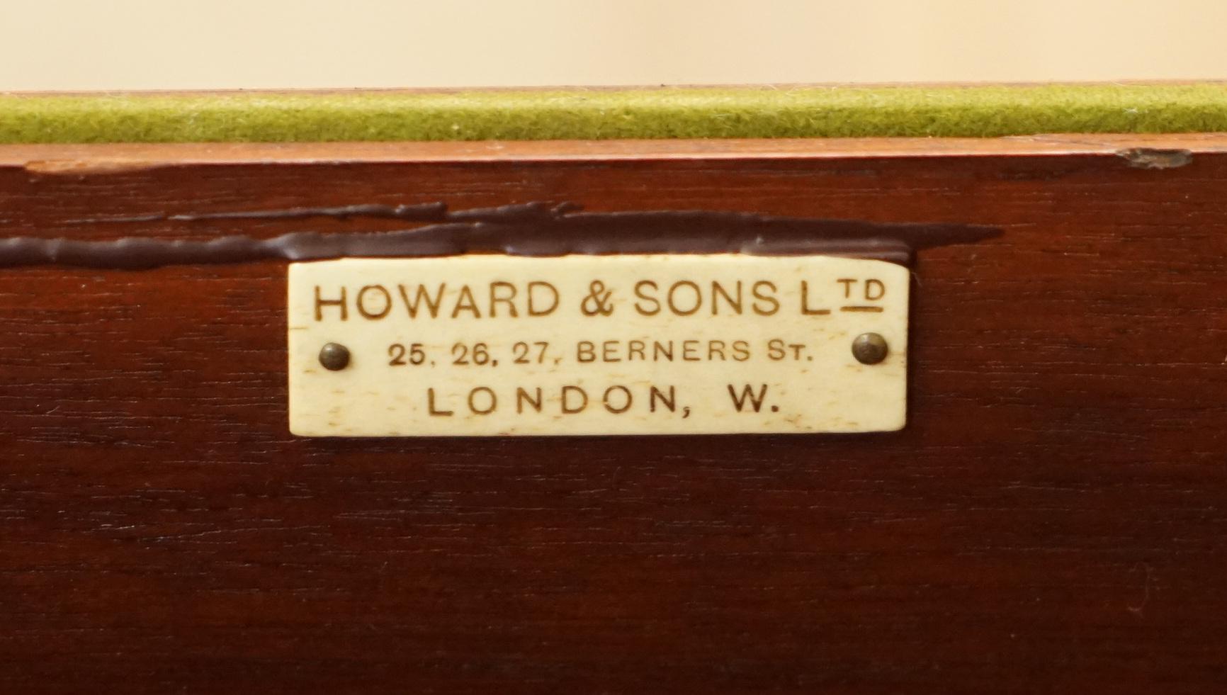 Royal House Antiques

Royal House Antiques is delighted to offer for sale this absolutely sublime, Howard & Son's Berners Street original paint Sheraton Revival folding cards games table is sublime Flamed Mahogany and Satinwood 

Please note the