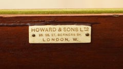 EDITORS CHOICE ANTIQUE HOWARD & Sons's SHERATON Revival GAMES CARDS SiDE TABLE