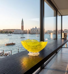Edizioni del Pesce Meritalia Half Ball: vaso grande e cesto portaoggetti - Gaetano Pesce