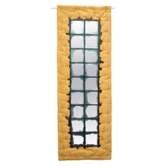 Edizioni del Pesce Meritalia Mirror 2 Wandspiegel von Gaetano Pesce, Gelb-Blau