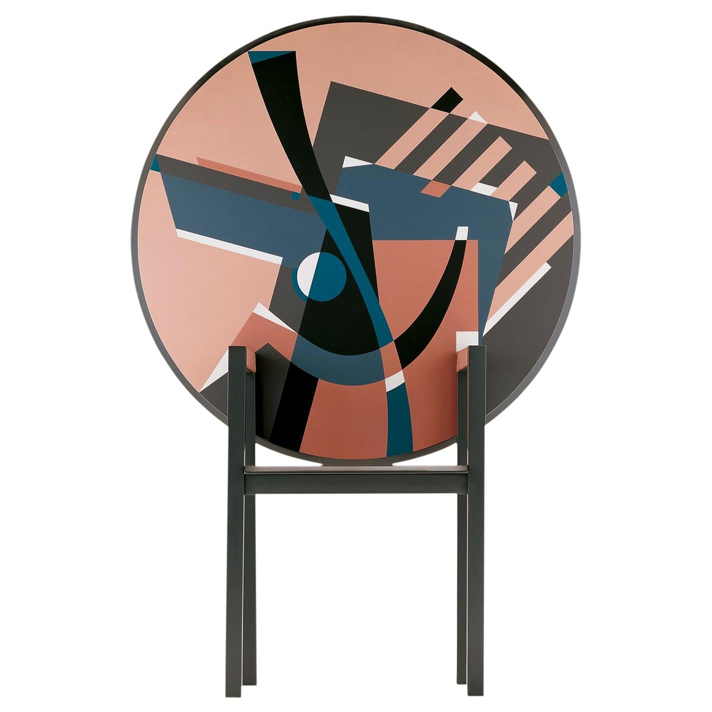 Edizioni Zabro Table Chair by Alessandro Mendini For Sale