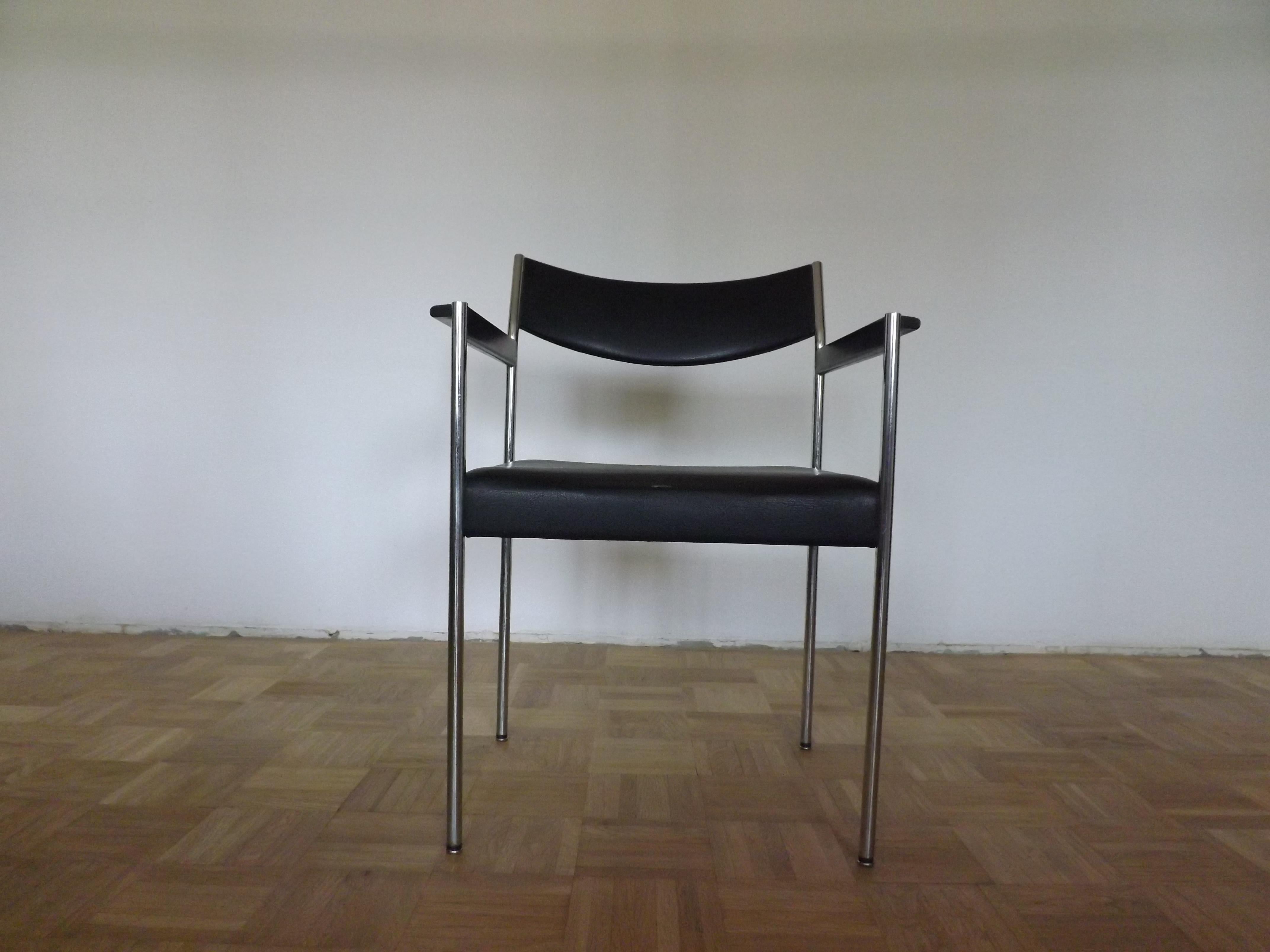 Edlef Bendixen Armchairs for Kusch and Co. 1970s In Good Condition For Sale In Čelinac, BA