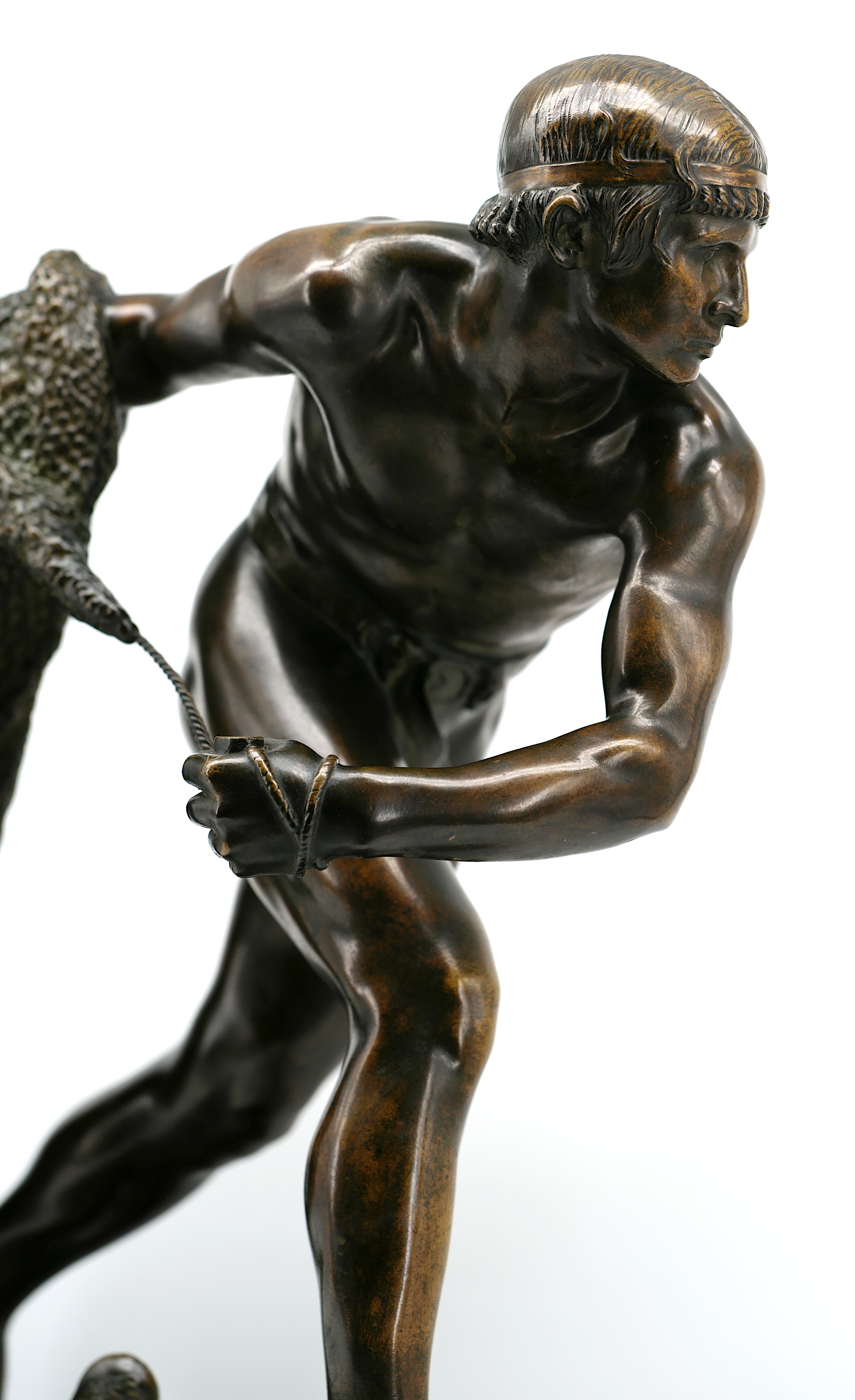 Edme Anthony NOEL Scultura in bronzo Art Deco francese, 1875 in vendita 1