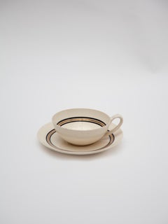 Edmond Bellefroid Tea Set by Petrus Regout Maastricht, Bauhaus, Dutch Art Deco