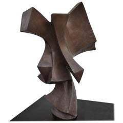 Edmond Casarella Soaring Sculpture on Pedestal Base  