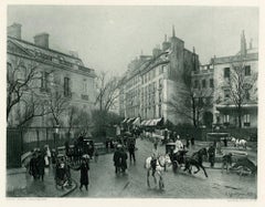 Antique La Place Saint Georges, Paris