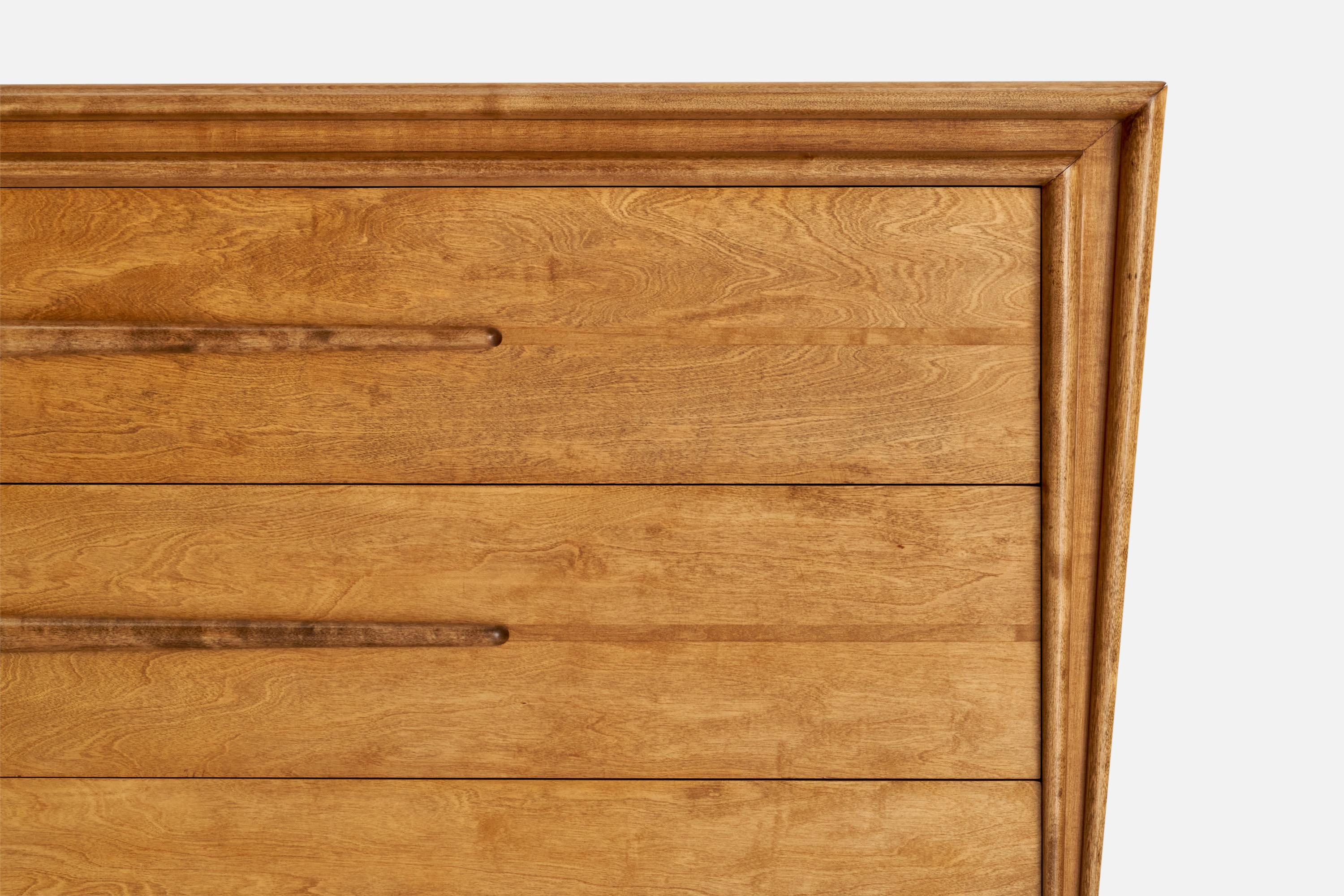 Swedish Edmond J. Spence, Dresser, Birch, Sweden, 1950s For Sale