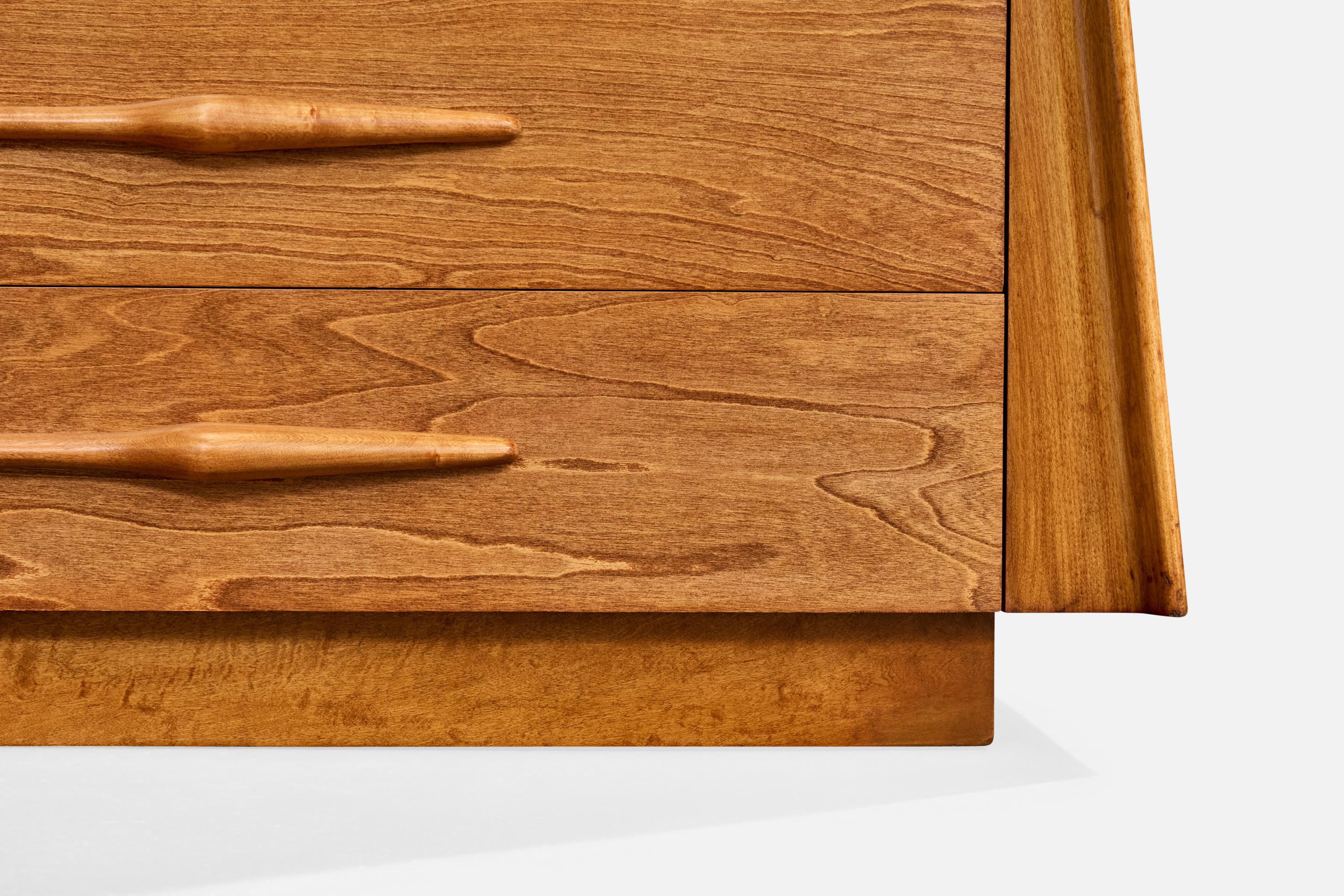Edmond J. Spence, Kommode, Birke, Schweden, 1950er Jahre im Angebot 2