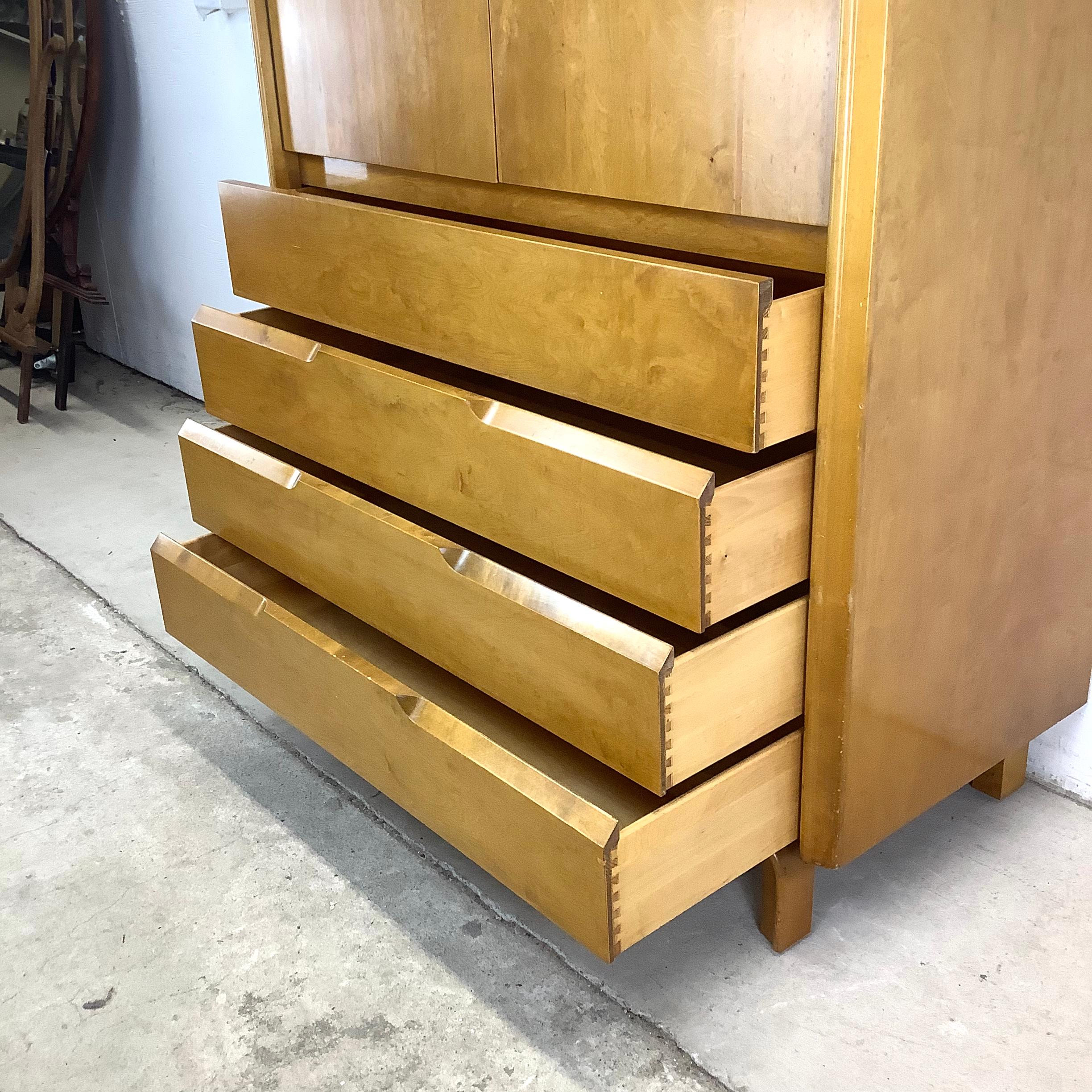20th Century Edmond J. Spence Highboy Dresser For Sale