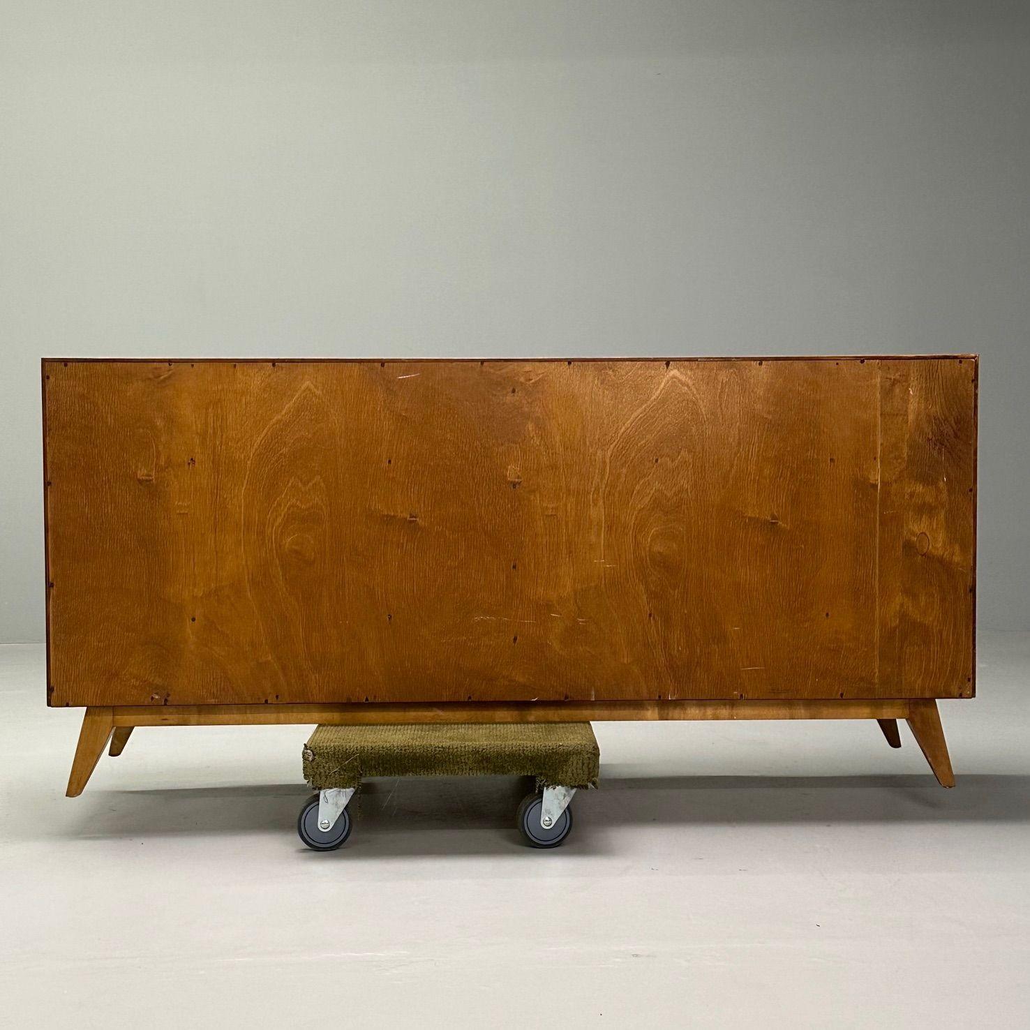 Edmond J Spence, Swedish Mid-Century Modern, Wave Dresser, Maple, 1950s 6
