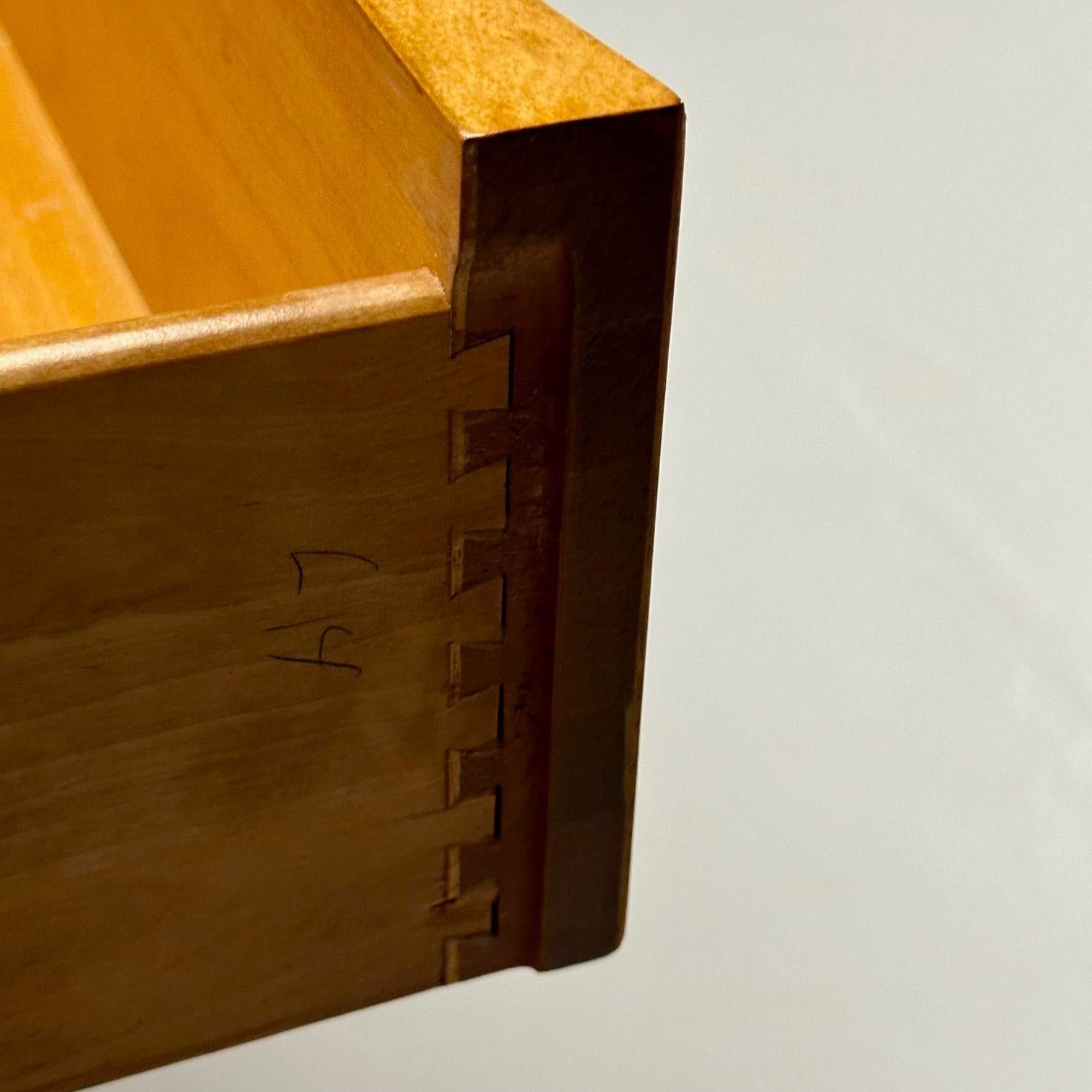 Edmond J Spence, Swedish Mid-Century Modern, Wave Dresser, Maple, 1950s 3