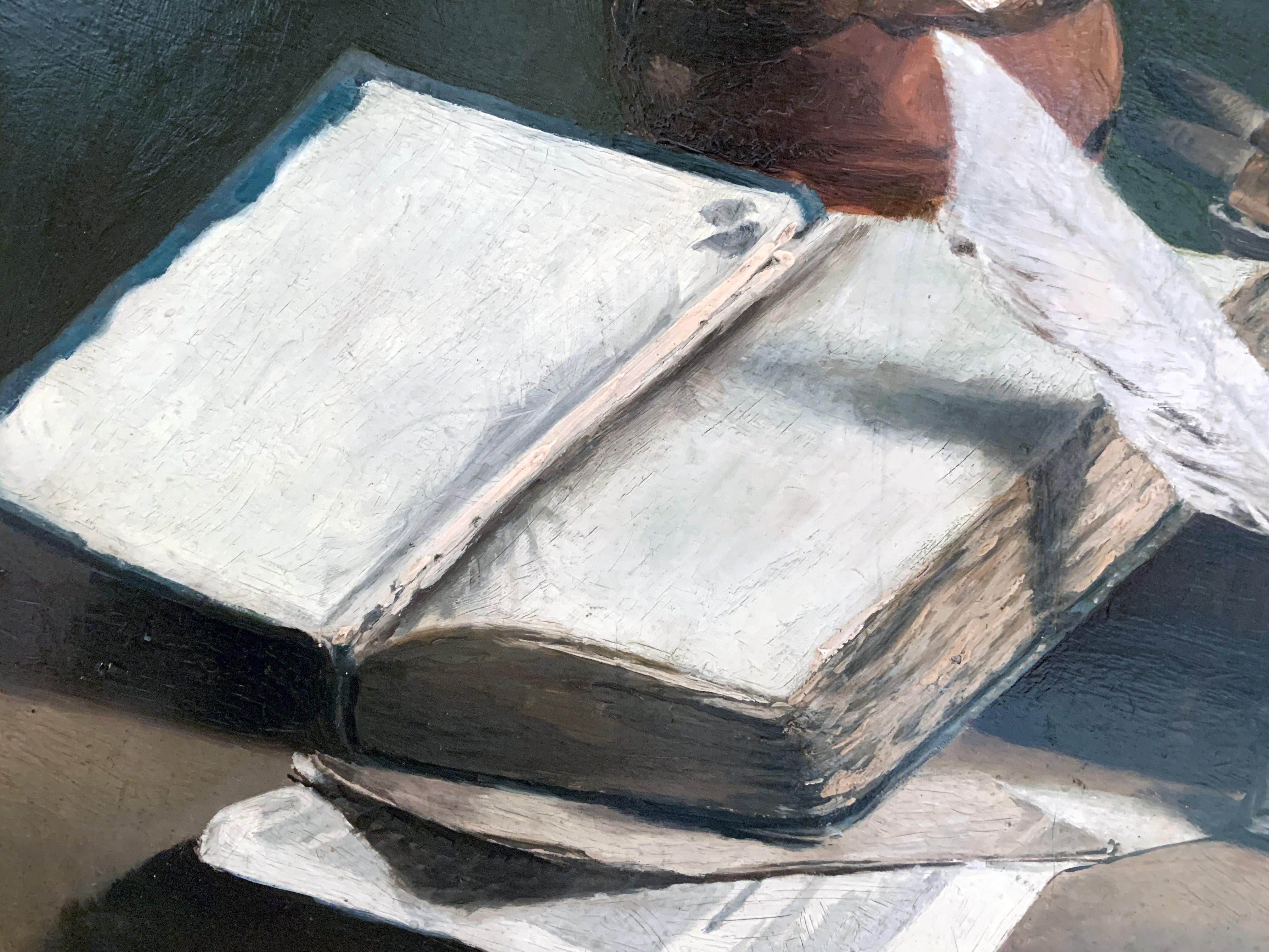 Livres Et Encrier Edmond Laloux XIXe/XXe en vente 4