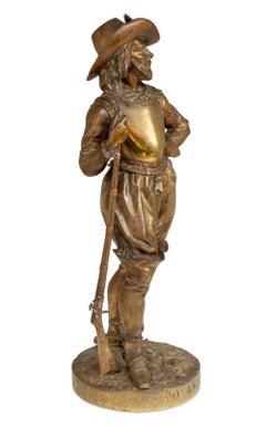 Edmond Leveque "Rolando" Patinated Bronze