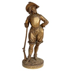 Edmond Leveque "Rolando" Patinated Bronze