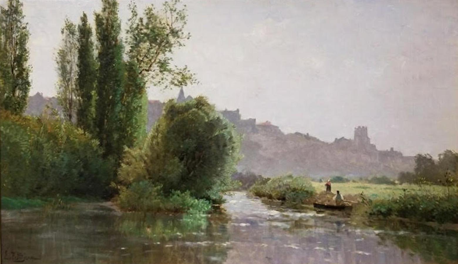 Edmond PetitJean
Français, 1844-1925

Etang devant une ville

Huile sur toile
18.3 x 31.1 pouces 
Encadré : 27 ½ x 40 pouces
Signé en bas à gauche : E PetitJean

Provenance :
Collection privée, France


Edmond PetitJean est né le 5 juillet 1844 dans