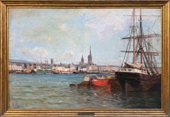 "Veduta del porto di Rouen" - Hors Concours, Salon des Artistes Français