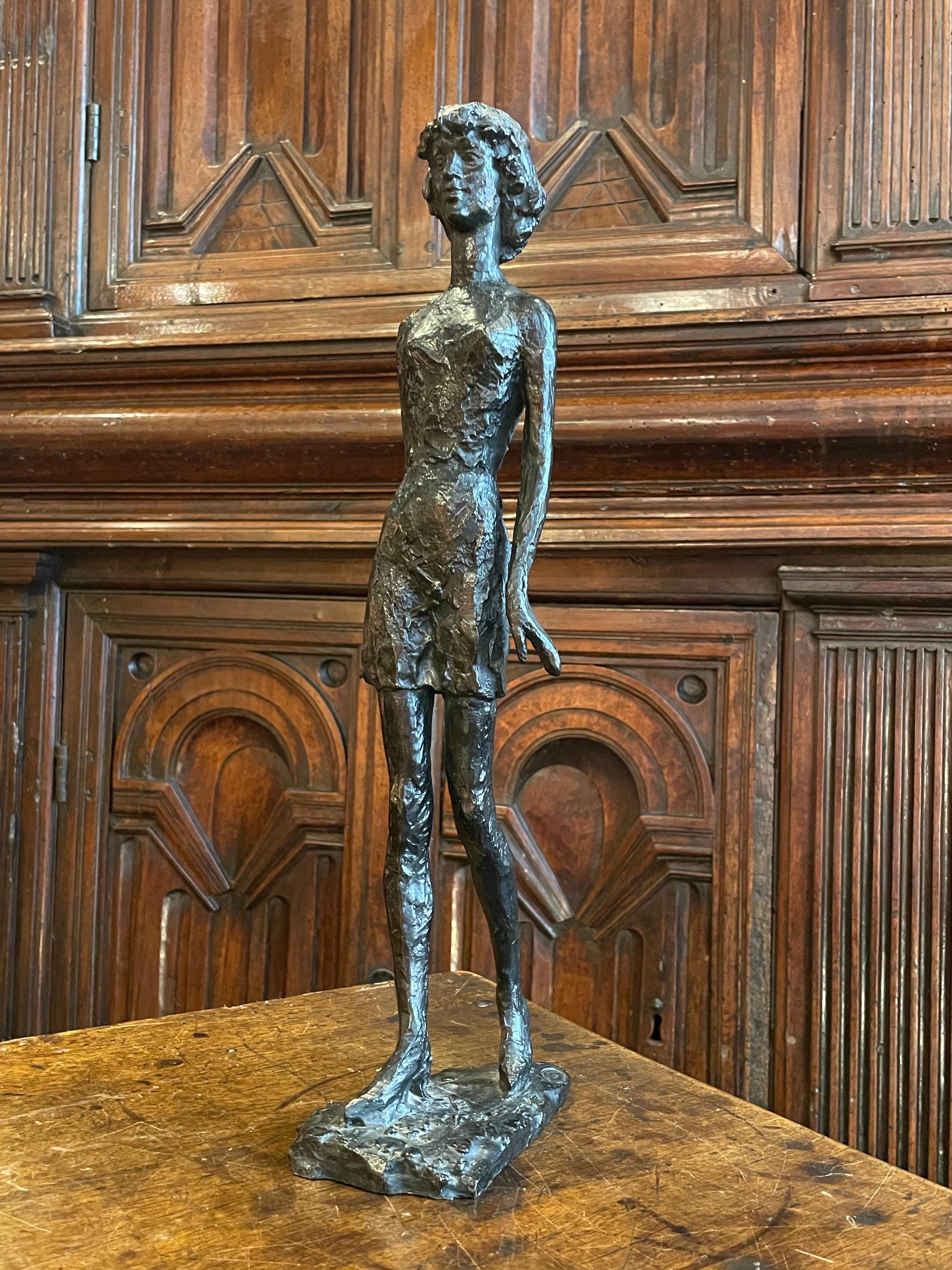 Edmond Moirignot, Young Lady, 1967 In Excellent Condition For Sale In Saint-Ouen, FR