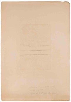 Averse sur le Boulevard - Etching by Edmond Morin - Late 19th Century