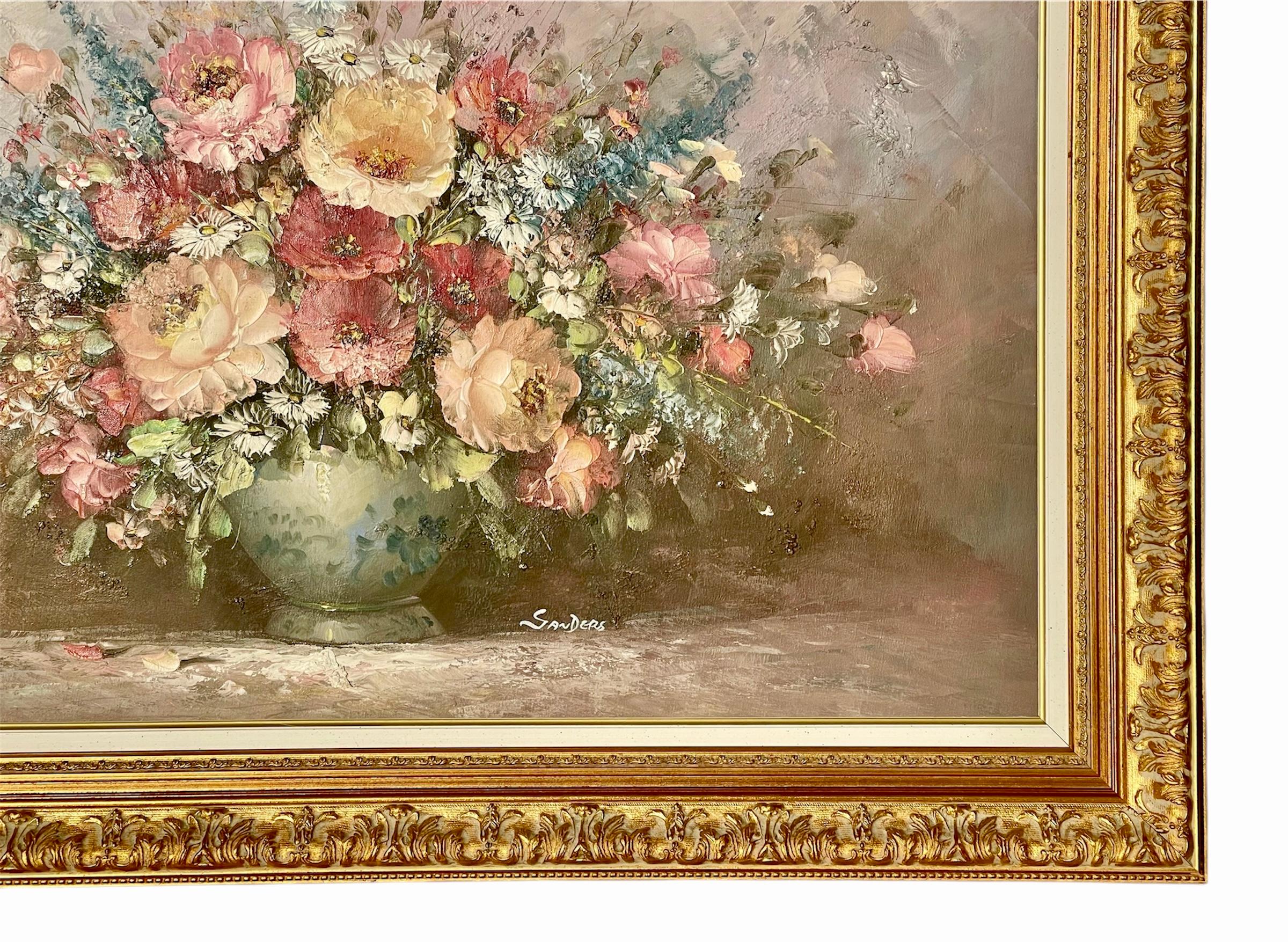 Edmond Sanders - Ramo De Flores Lienzo en venta