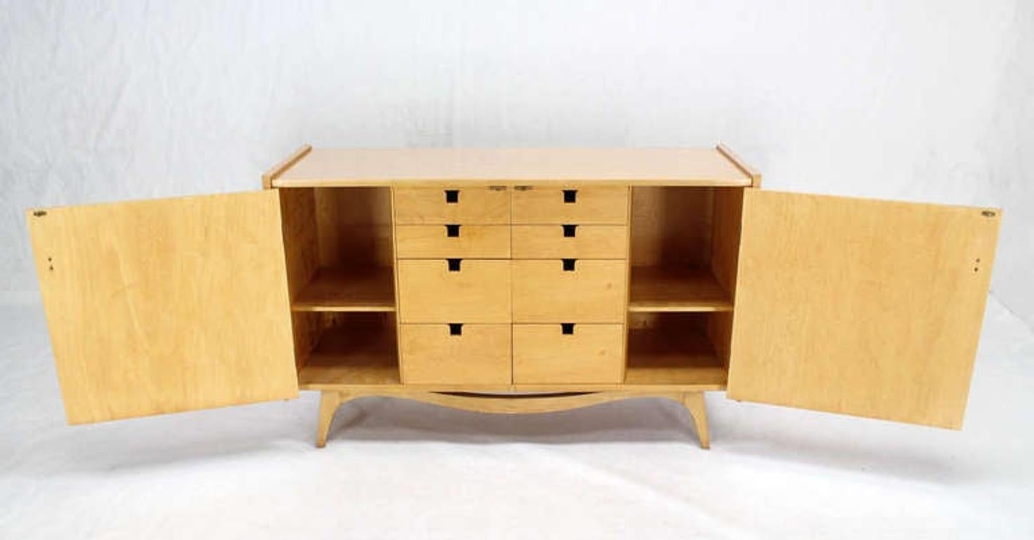 Lacquered Edmond Spence Blonde Birch Swedish Cabinet Dresser Chest Drawers MINT! For Sale