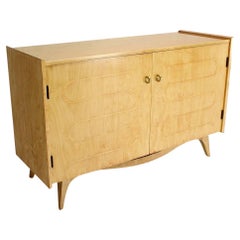 Vintage Edmond Spence Blonde Birch Swedish Cabinet Dresser Chest Drawers MINT!