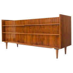 Edmond Spence Lacquered Walnut 6 Drawers Long Dresser Cabinet Credenza Mint!