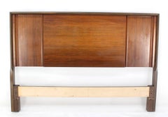 Edmond Spence Made in Sweden Mid Century Modern Walnut Full Size Headboard MINT!