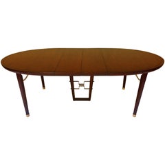 Edmond Spence Mahogany Dining Table Designed for Industria Mueblera, circa 1958