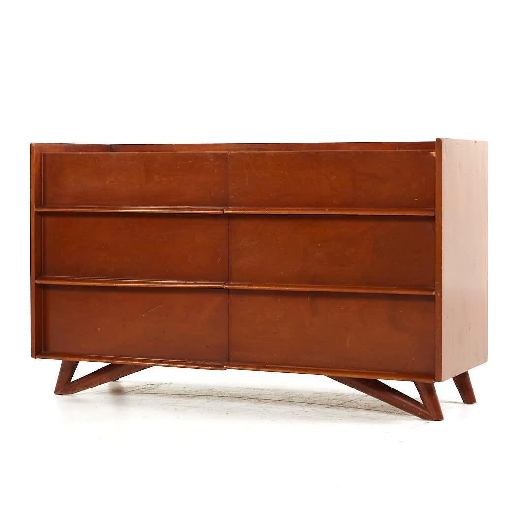Mid-Century Modern Edmond Spence Mid Century Birch Lowboy Dresser For Sale