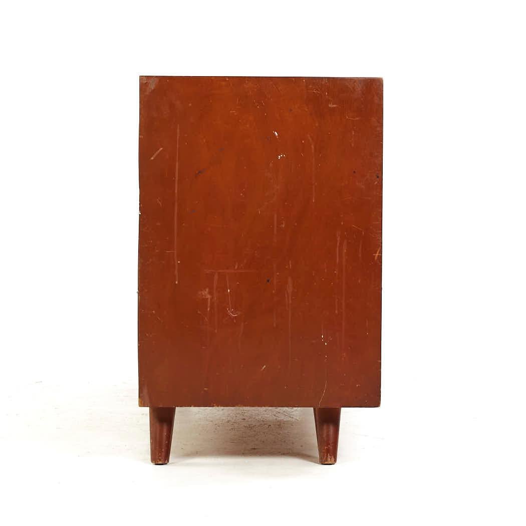 American Edmond Spence Mid Century Birch Lowboy Dresser For Sale