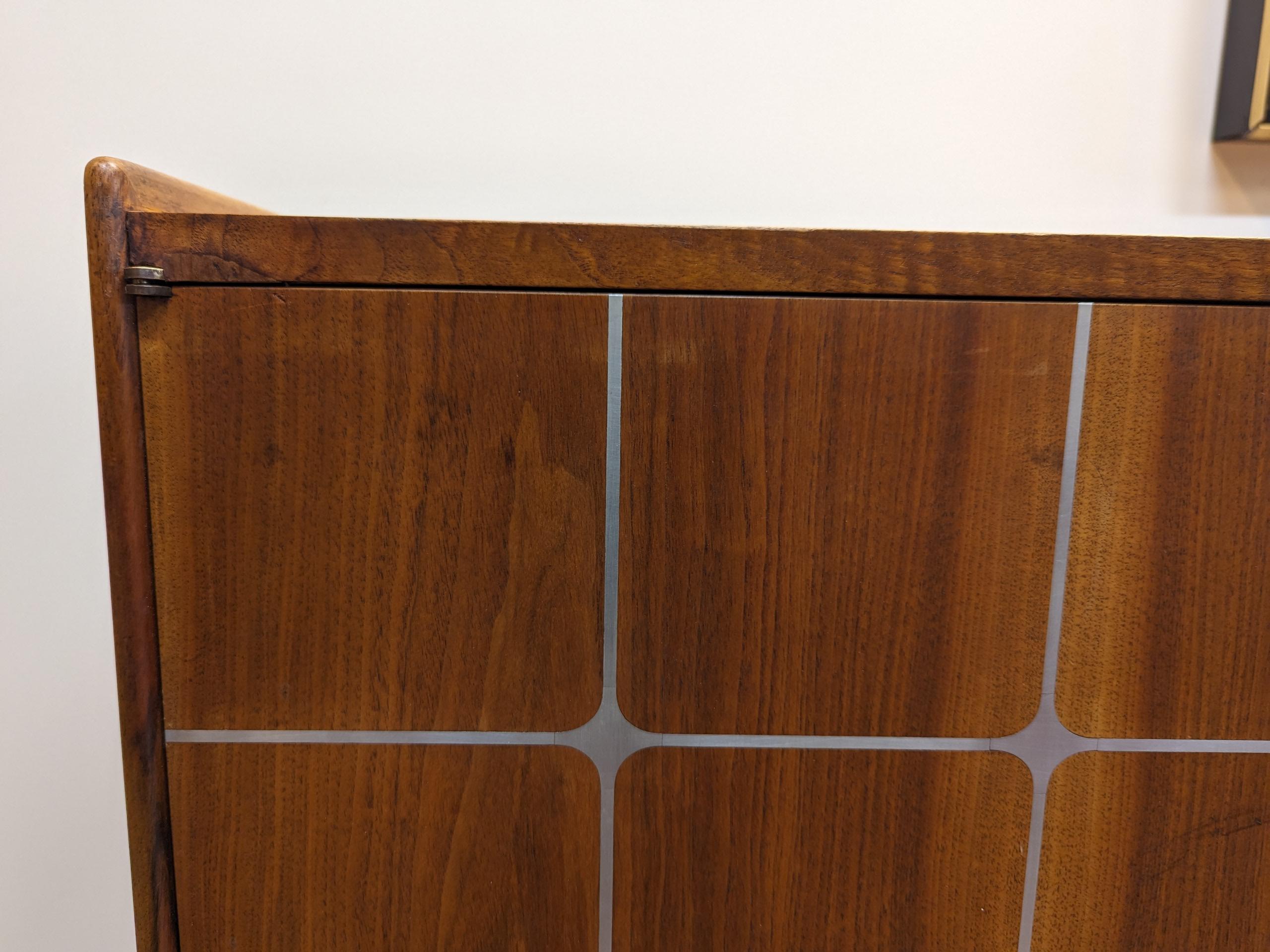 Edmond Spence Mid Century Credenza Sideboard with Inlay.   For Sale 11