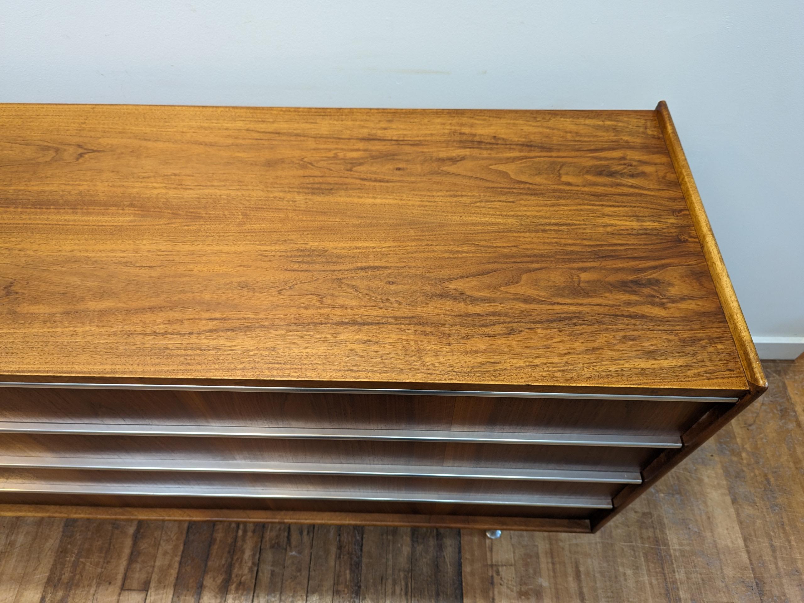 Edmond Spence Mid Century Credenza Sideboard with Inlay.   For Sale 2