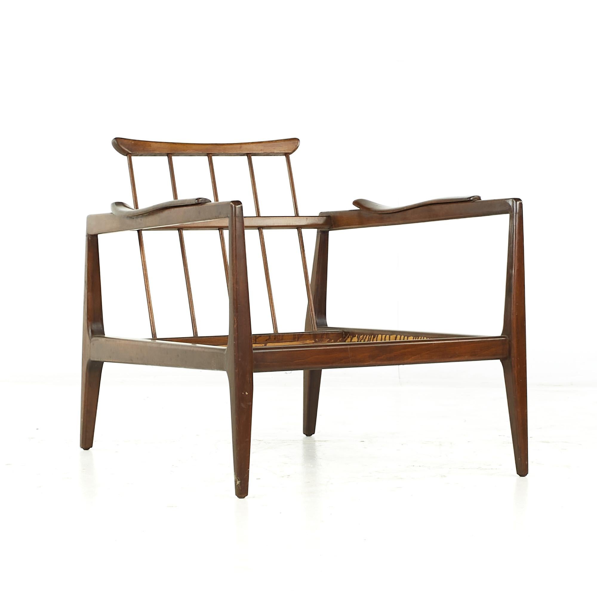 Américain Chaises longues Edmond Spence Mid Century - Paire en vente