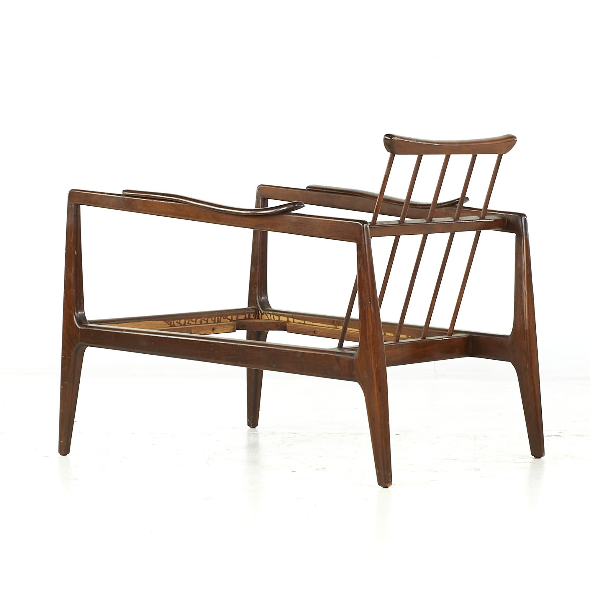 Edmond Spence Mid-Century Lounge Chairs, Pair For Sale 2
