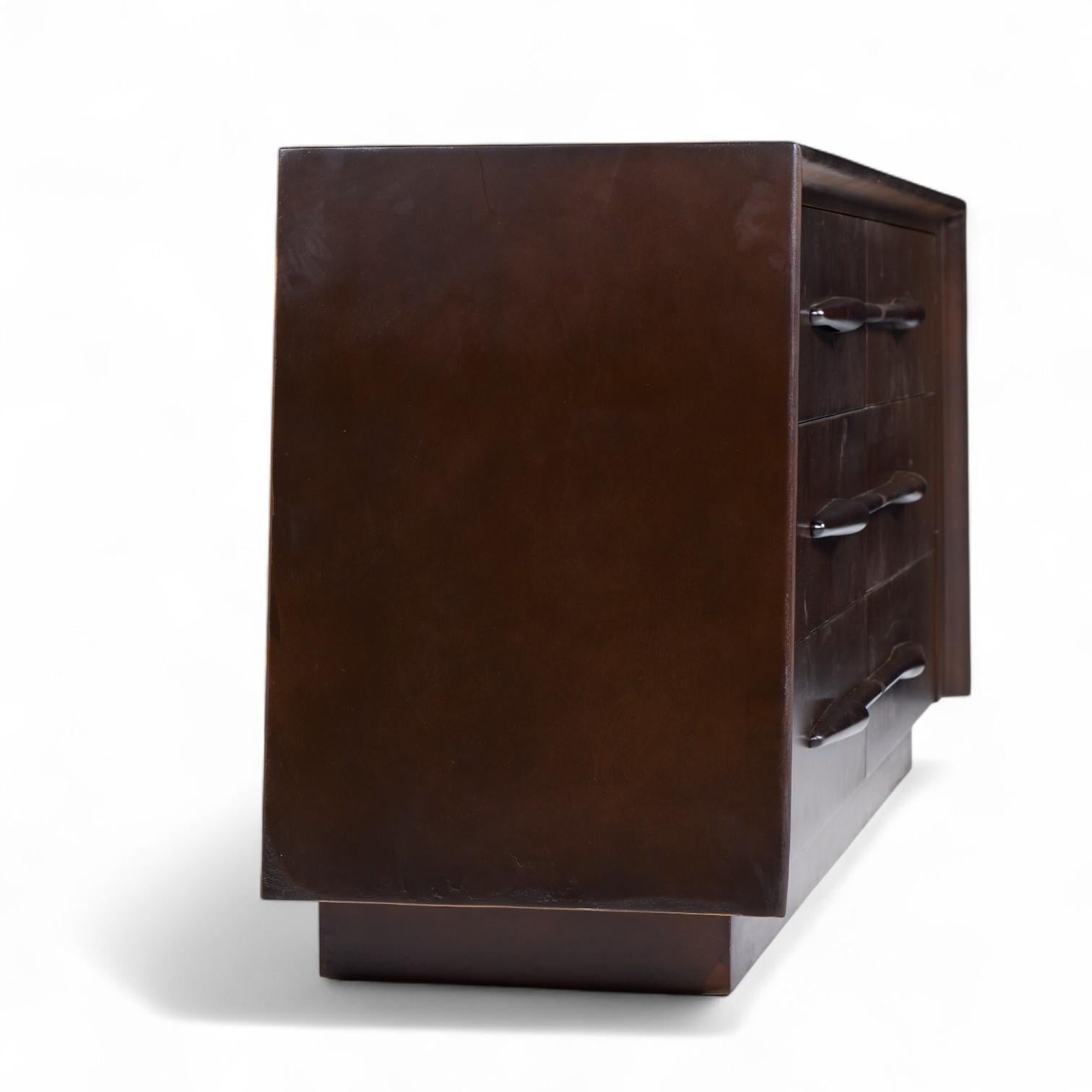 Svedese Cassettone a 6 cassetti Edmond Spence Mid Century Maple in vendita