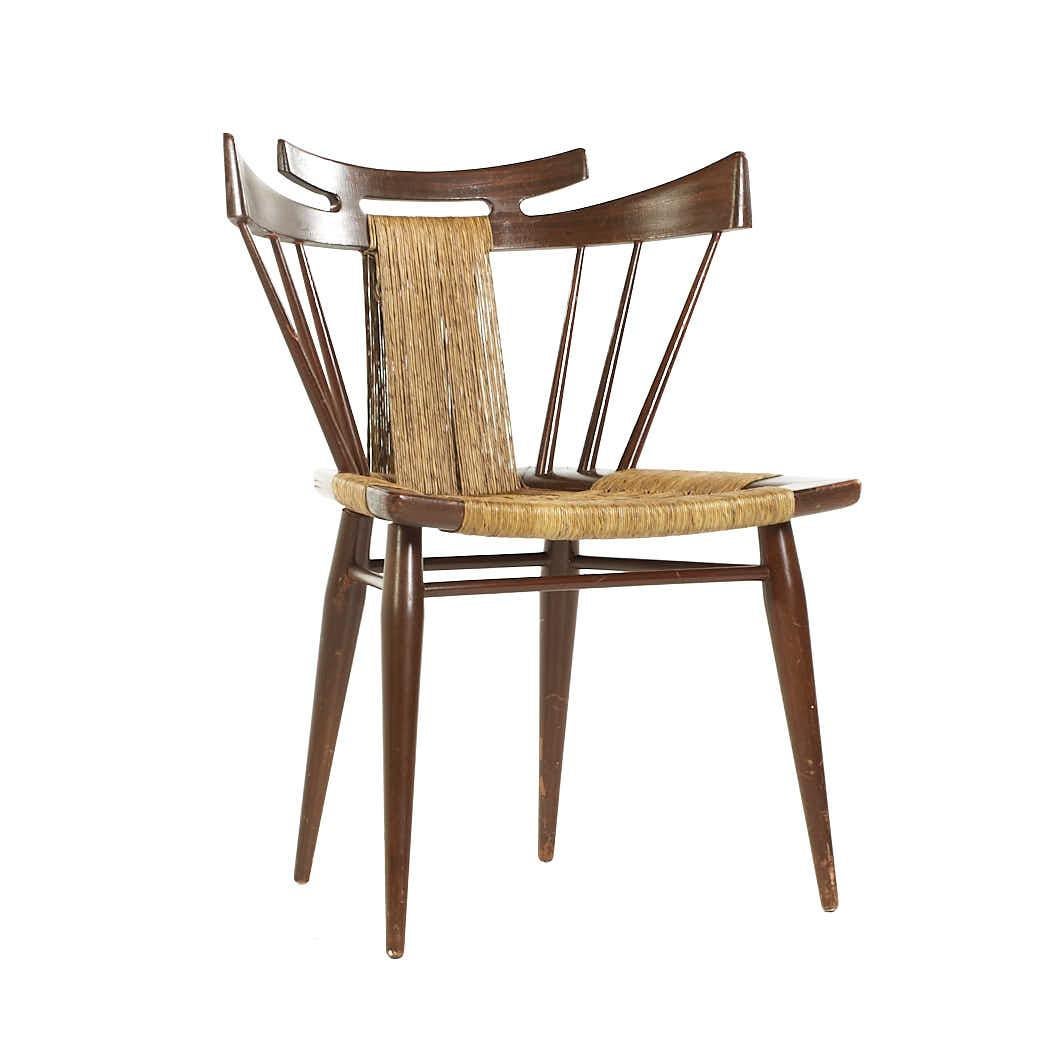 Rattan Edmond Spence Mid Century Yucatan Chairs - Set of 6 For Sale