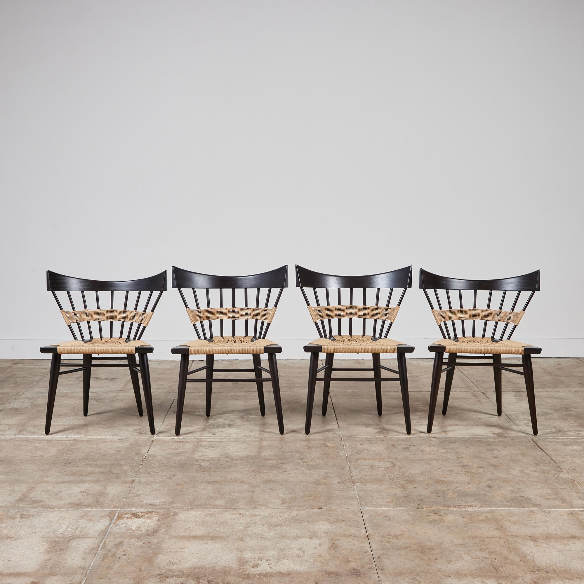 Mid-Century Modern Edmond Spence Set of Four “Yucatan” Chairs