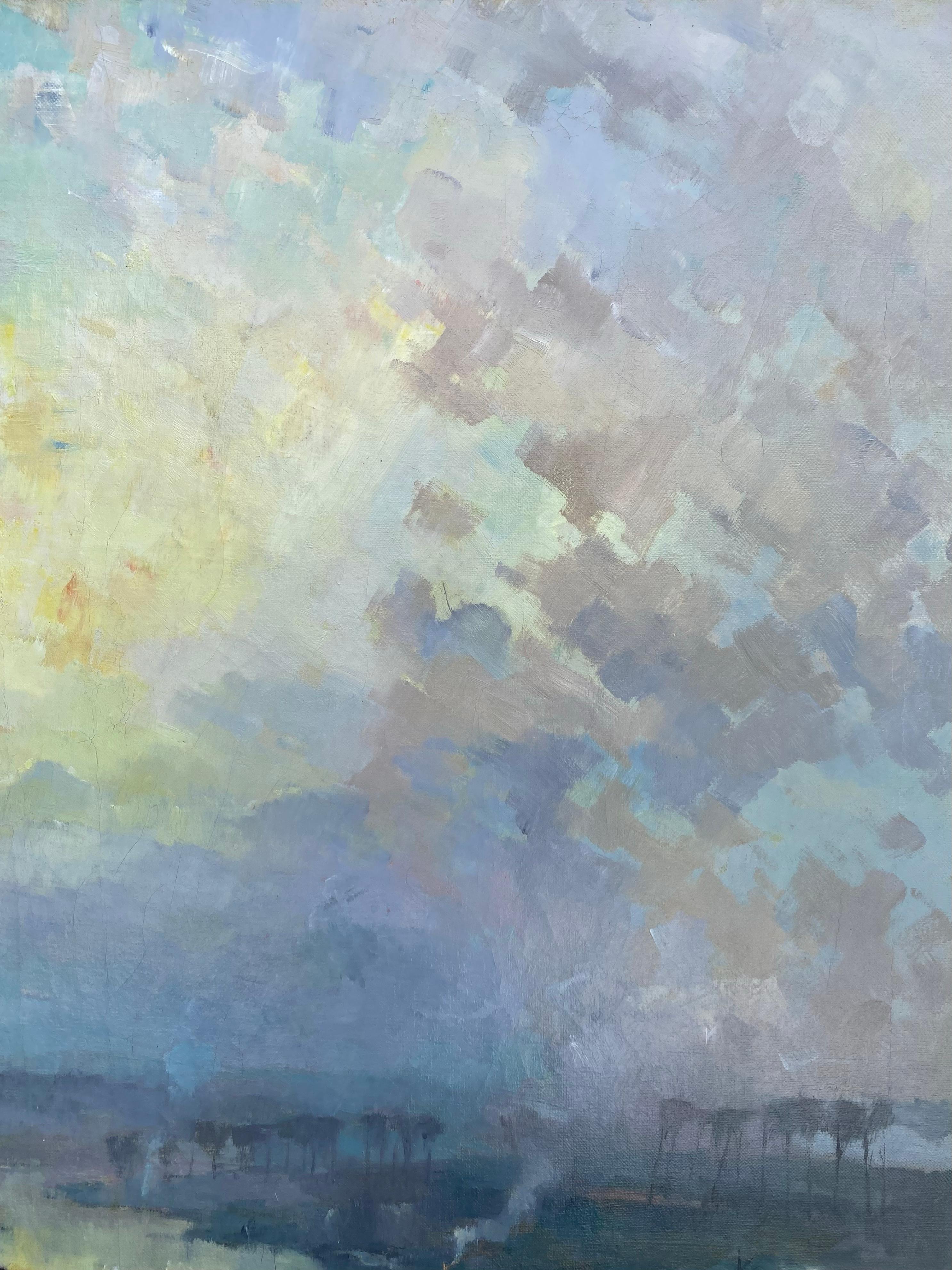 'Paesaggio tranquillo' di Edmond Van Dooren ( 1896 - Anversa - 1965 ) in vendita 2