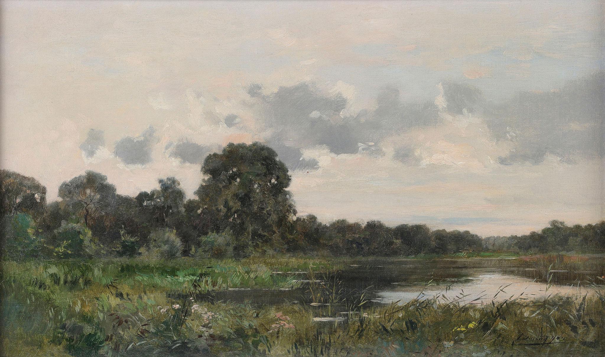 Un paisaje de Barbizon